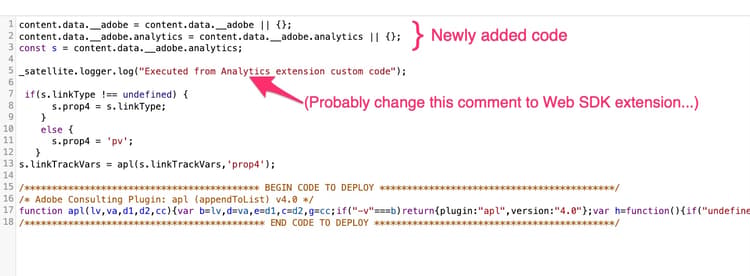 Updated code
