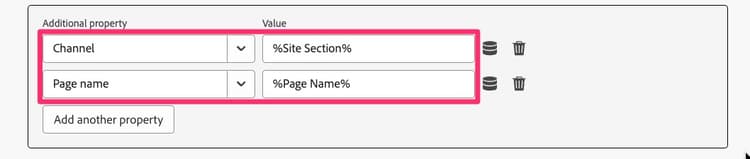 Web SDK attributes 2