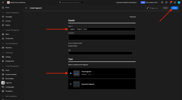 Journey Optimizer