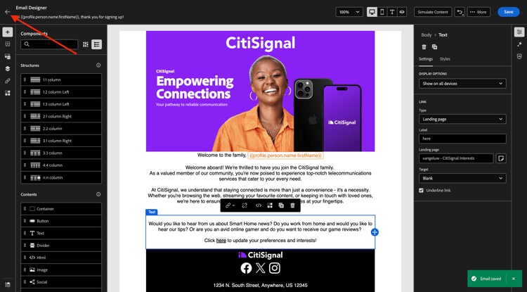Landing Pages