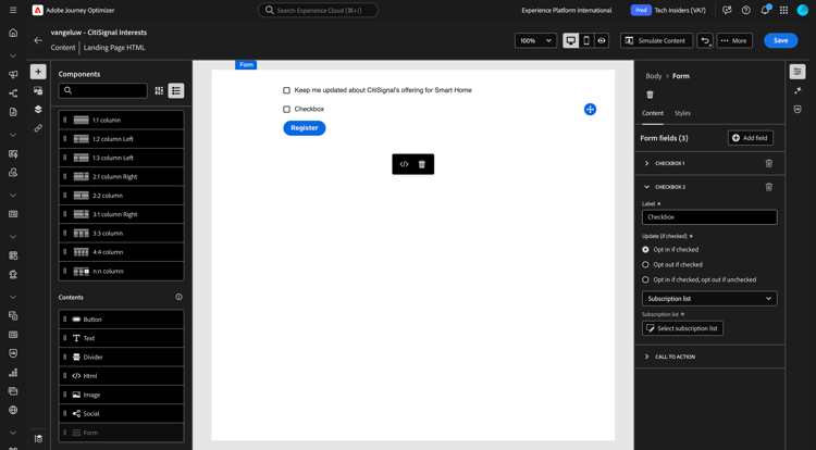 Landing Pages