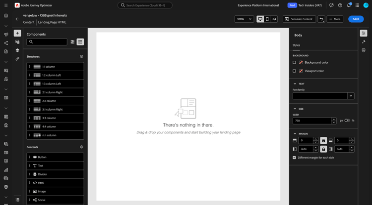 Landing Pages