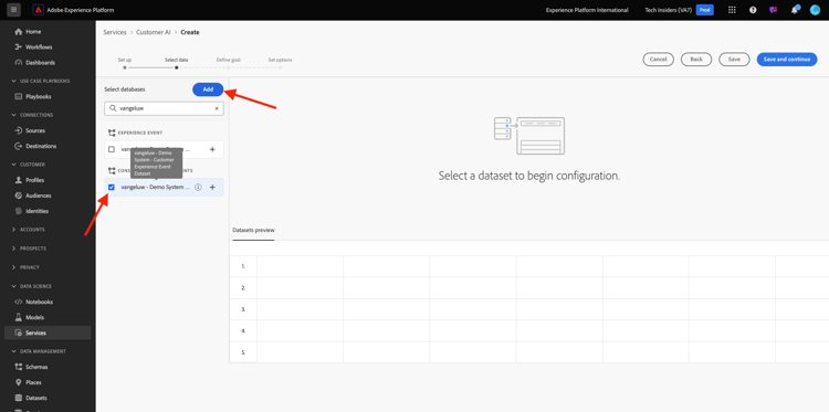 Setup page 1