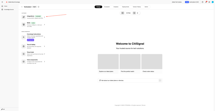 Brand Concierge