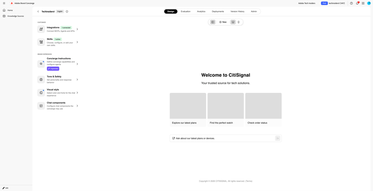 Brand Concierge