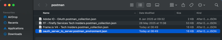 Adobe I/O New Integration