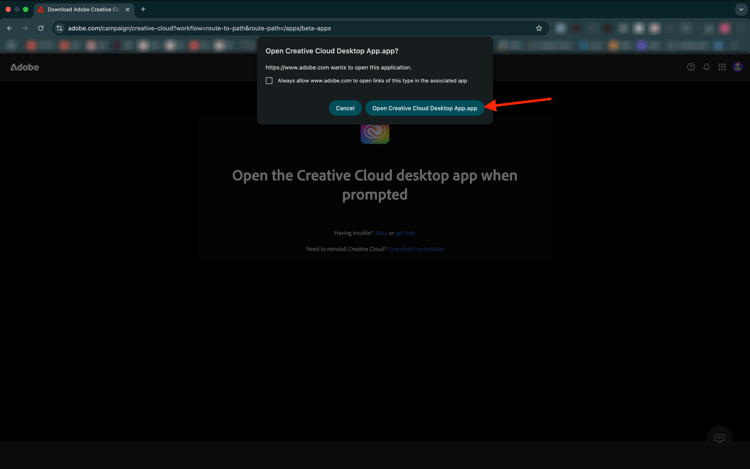 Adobe I/O New Integration