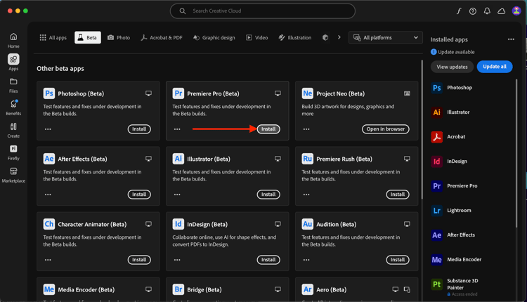 Adobe I/O New Integration