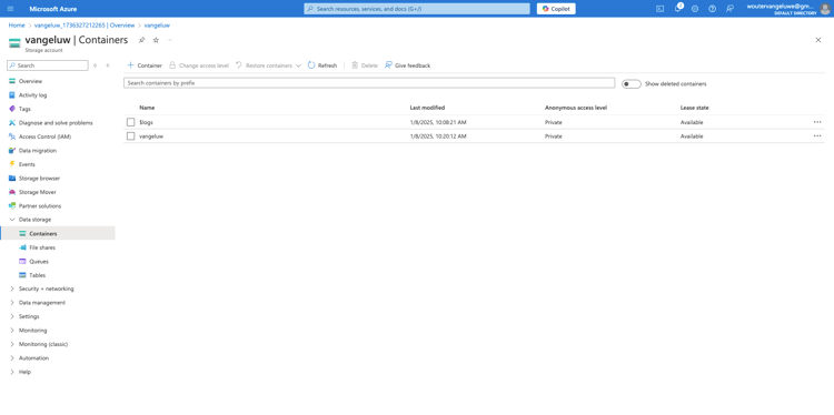 Azure Storage