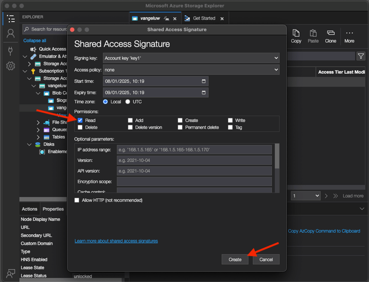 Azure Storage