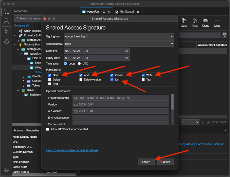 Azure Storage
