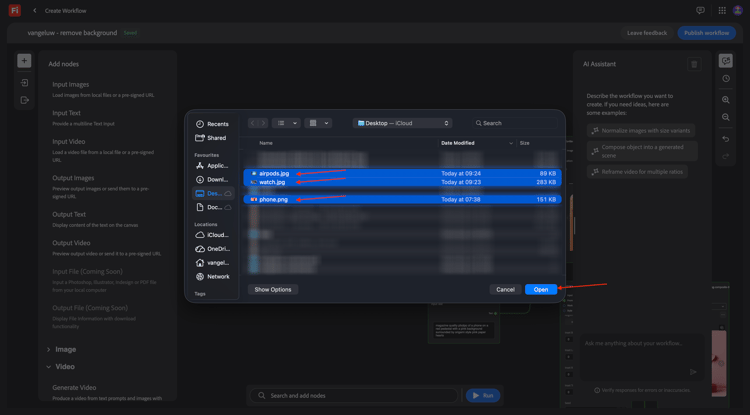 Firefly Custom Workflows