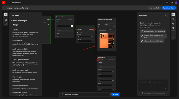Firefly Custom Workflows