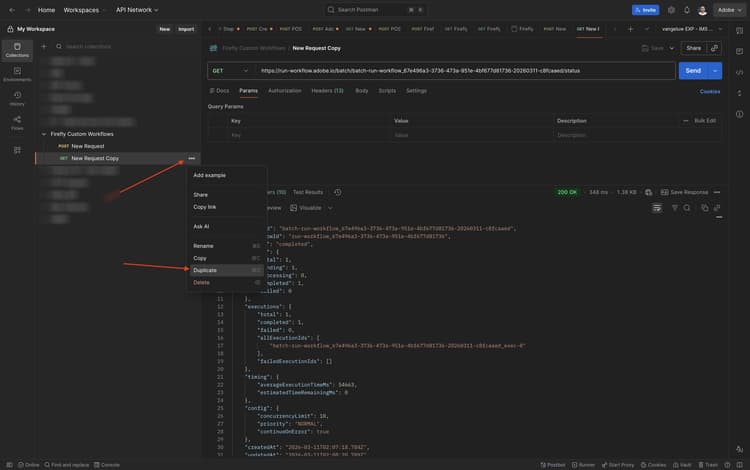 Firefly Custom Workflows