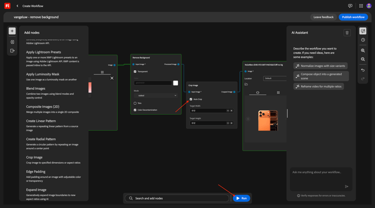 Firefly Custom Workflows