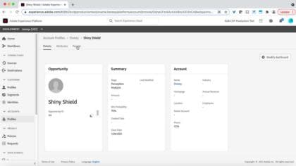 View account profiles