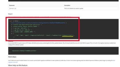 Update specific profile attributes using `upsert`