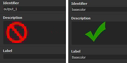 Identifier and label