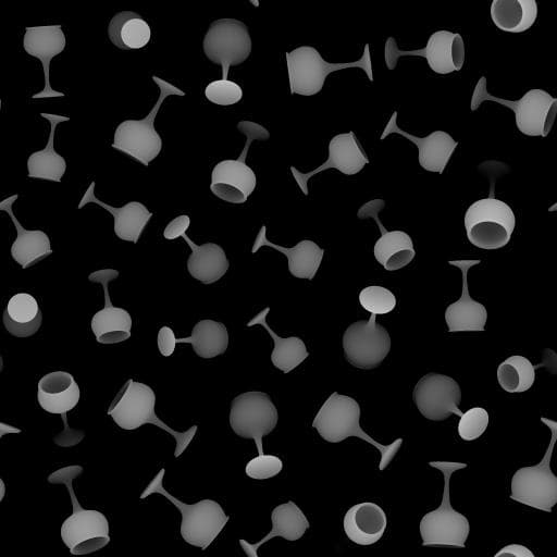 Shape splatter v2: 3D SDF shapes