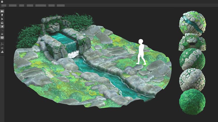 USD scene loaded and rendered in Designer