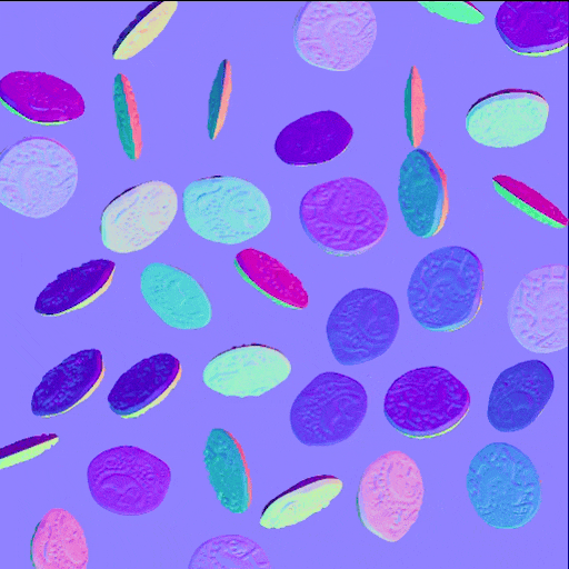 Shape splatter v2: Poisson distribution