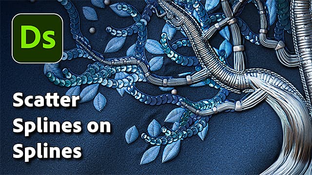 video scatter splines on splines