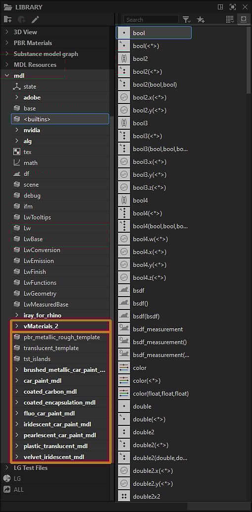 MDL resources in Library