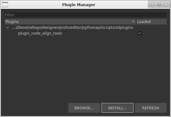 Plugin manager