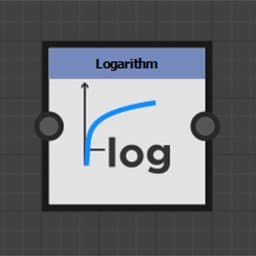 Logarithm node icon