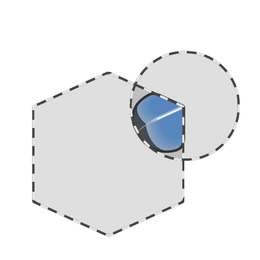 Intersection smooth icon