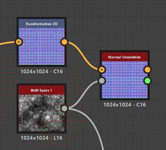 Normal uncombine: Example 6