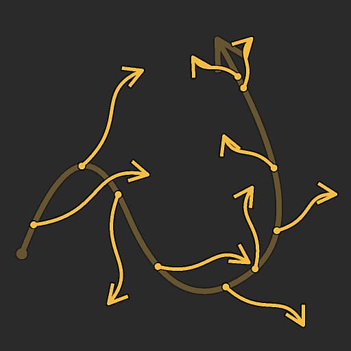 Scatter Splines on Splines: Icon