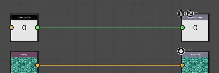 Result of the value extraction