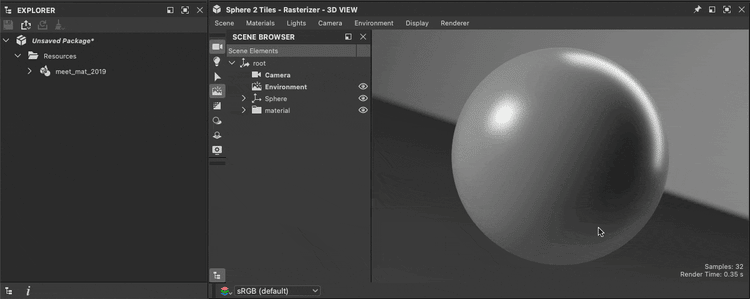 Loading a 3D scene - From a 3D scene resource
