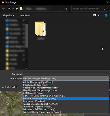2D View export image