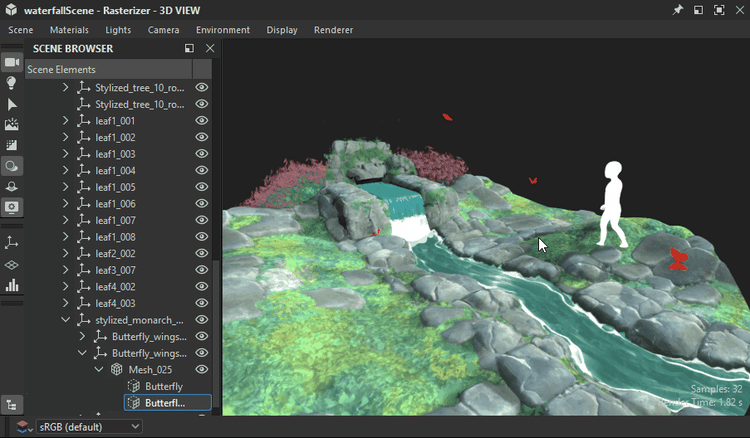 3D View - Focus and unselect