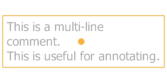 Frame inclusion: comments