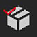 Package icon: Checked out