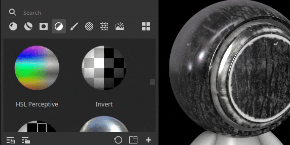 Drag and drop filter