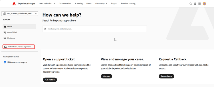 Old UI