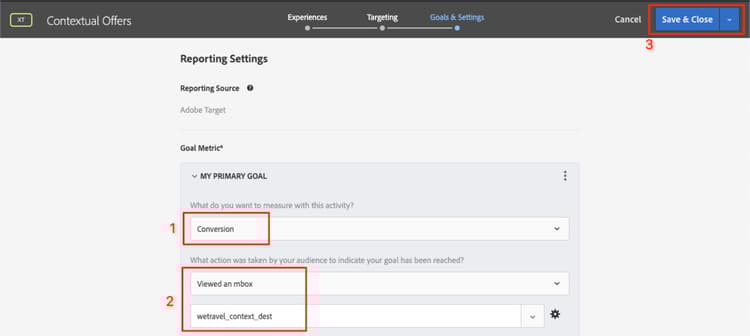 Contextual Offers - Experience