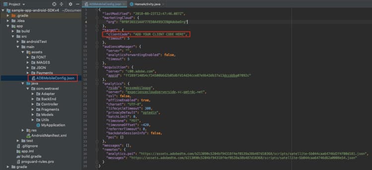 Download the Config File