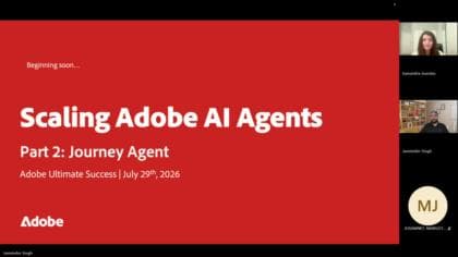Scaling Adobe Agents - Journey Agent