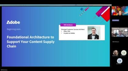 Foundational Architecture to Support Your Content Supply Chain