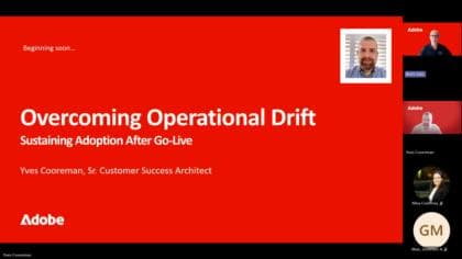 Overcoming Operational Drift - Sustaining Adoption After Go-Live