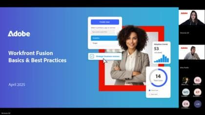 Adobe Workfront Fusion Basics & Best Practices