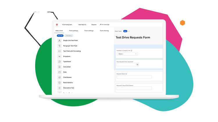 Create and manage custom forms