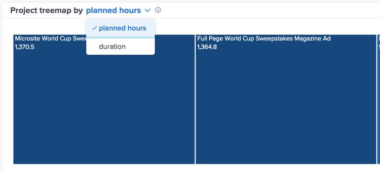 An image of selecting a planned hours rather than duration