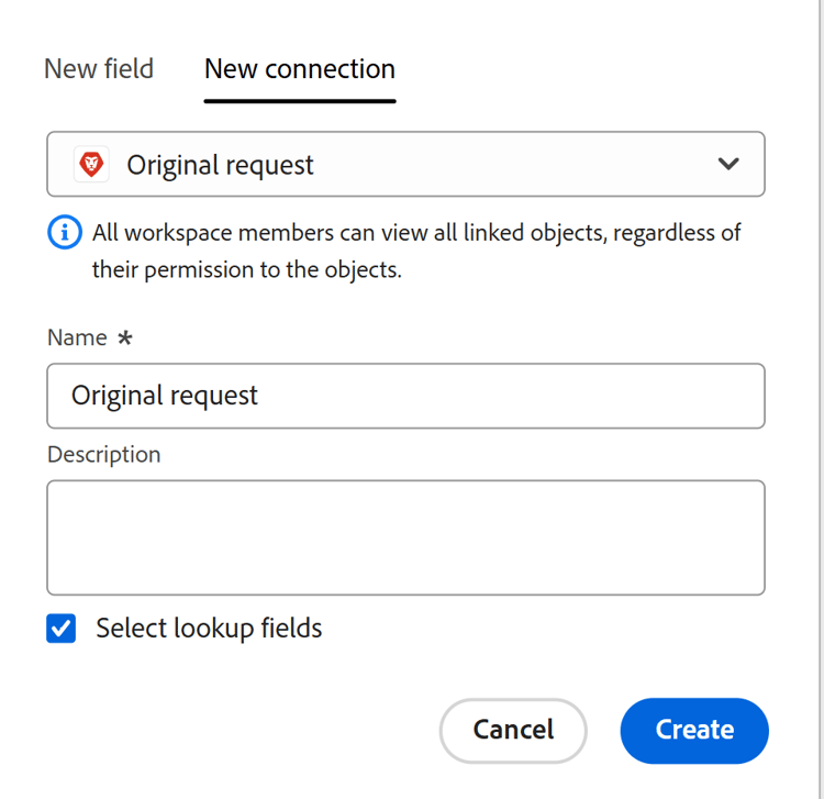 Original request connection selection