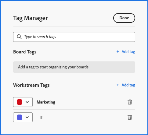 Tag Manager